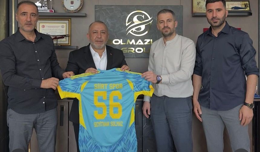 SİİRTSPOR’A ANKARA’DA ANLAMLI DESTEK: SEYİTHAN SOLMAZ’DAN 2 TRANSFER SÖZÜ VE NAKDİ YARDIM