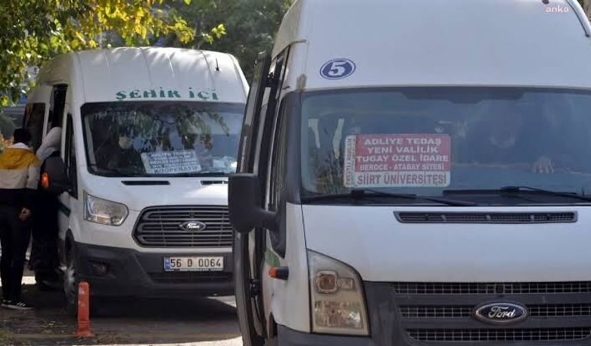 Siirt’te Toplu Taşıma Ücretlerine Zam! Yeni Tarifeler Belli Oldu