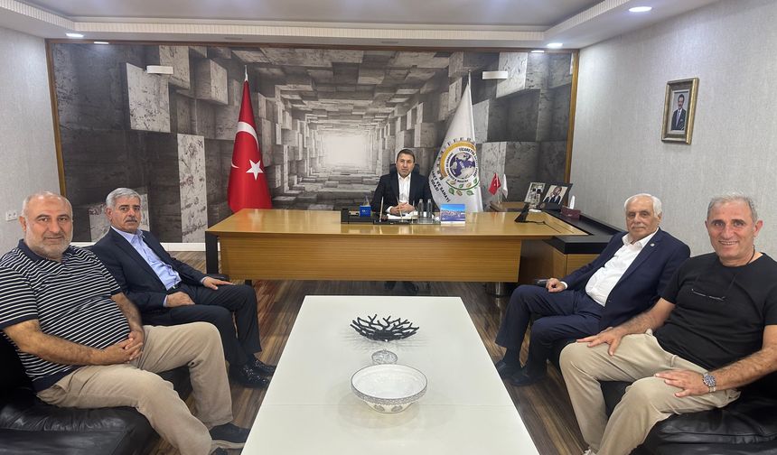 Afif Demirkıran ve Hikmet Ekin’den STSO Başkanı Güven Kuzu’ya Ziyaret