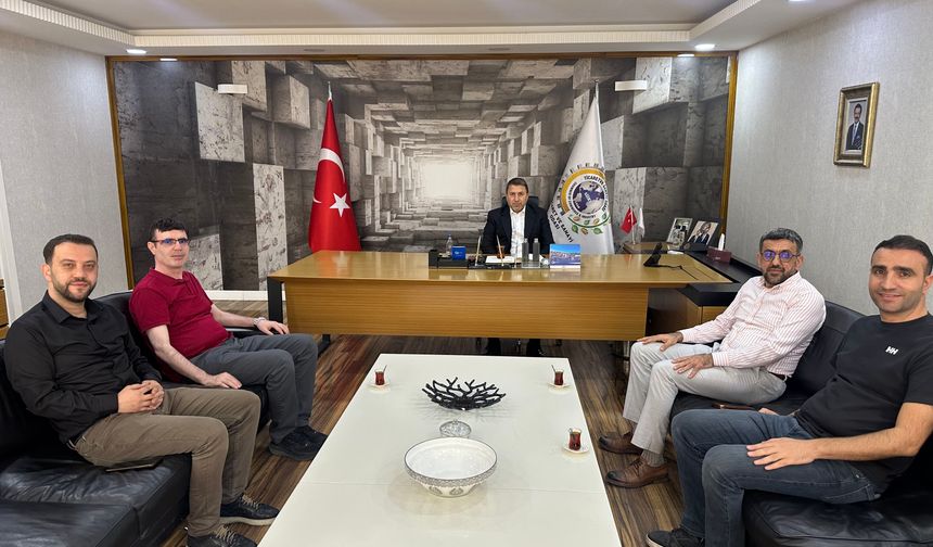 Hayat Hastanesi Yönetiminden STSO Başkanı Güven Kuzu’ya Ziyaret