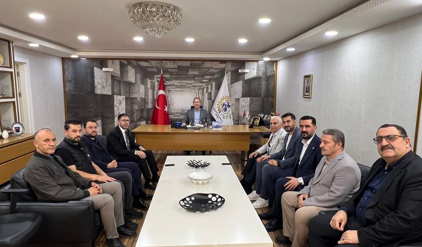 AK Parti Heyetinden Siirt TSO’ya Hayırlı Olsun Ziyareti