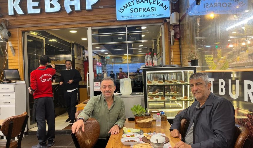 Turhan Koyuncu’dan İstanbul’da İsmet Bahçevan Sofrası’na Ziyaret