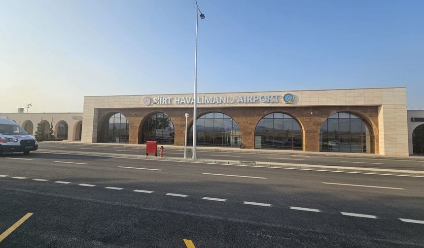Siirt Havalimanı’nda Kış Tarifesi Başladı: Uçuş Saatleri Değişti