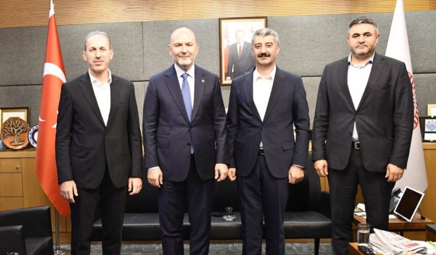 Çalapkulu, Akgül ve İlhan’dan Süleyman Soylu’ya TBMM’de Ziyaret