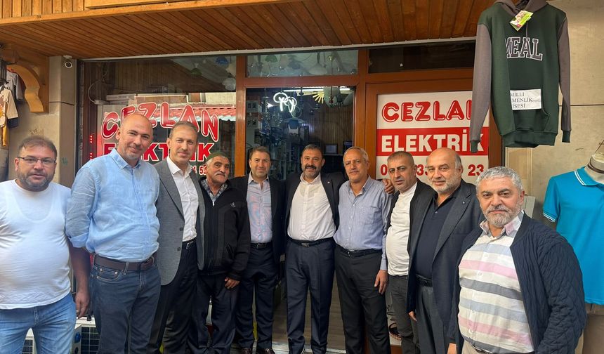 Güven Kuzu’dan Seçim Sonrası Esnaf ve Üyelere Teşekkür Ziyareti
