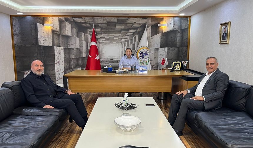 Damızlık Koyun Keçi Yetiştiricileri Birliği’nden Güven Kuzu’ya Hayırlı Olsun Ziyareti