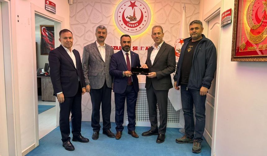 Çalapkulu, Akgül ve İlhan’dan TÜGŞAV Yönetimine Ziyaret