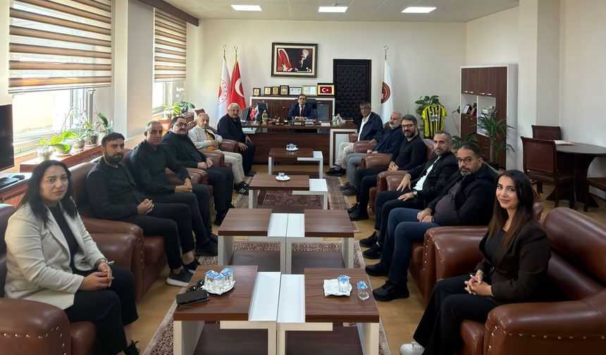 Siirt Gazeteciler Derneğinden Cumhuriyet Başsavcısı Yasin Coşkun’a Ziyaret