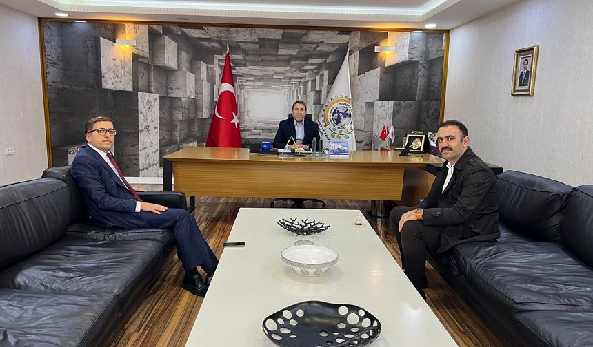 Başsavcı Coşkun ve Başkan Uluğ’dan Güven Kuzu’ya Hayırlı Olsun Ziyareti