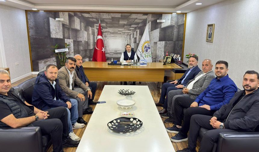 DEVA Partisi Siirt İl Başkanı Zakir Çelepkolu’ndan Güven Kuzu’ya Hayırlı Olsun Ziyareti