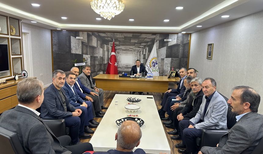 MHP Siirt İl Başkanı Tükenmez’den Güven Kuzu’ya Hayırlı Olsun Ziyareti
