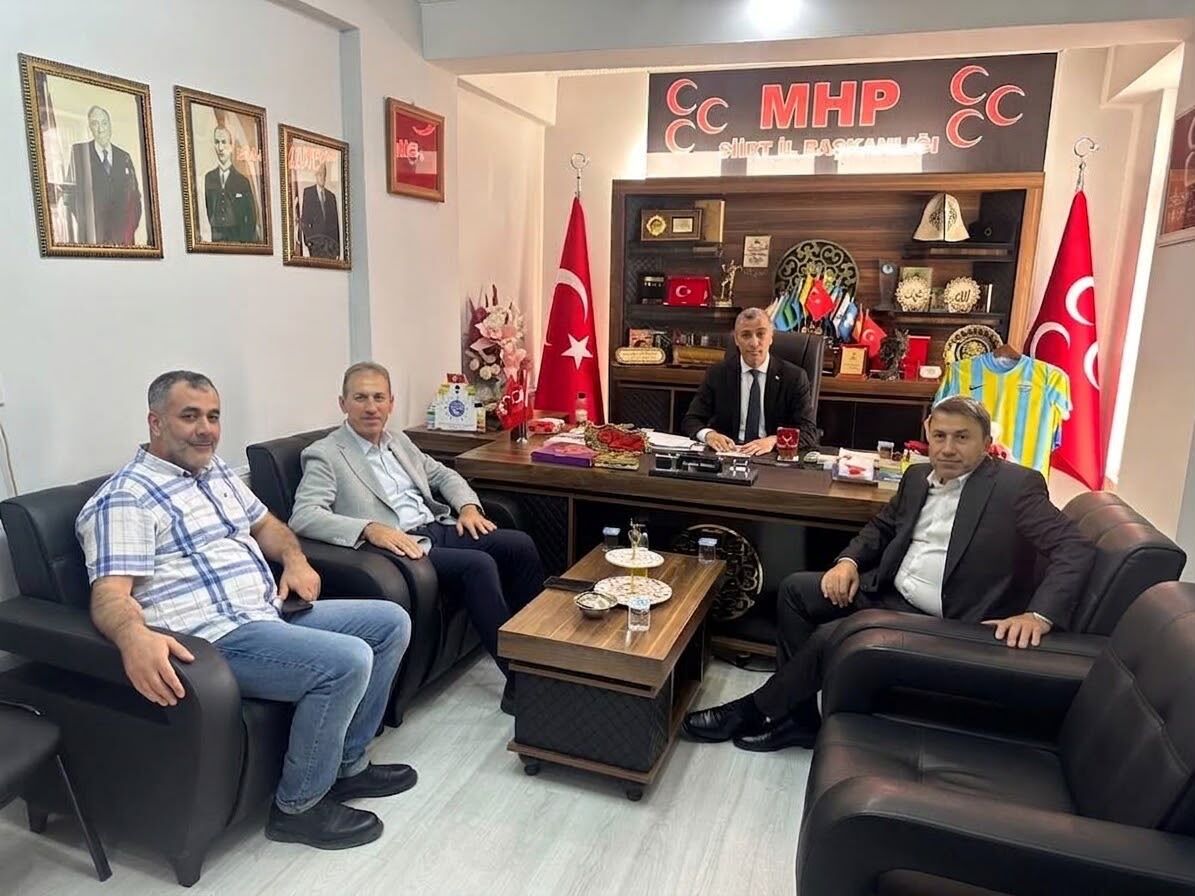 Siirt TSO Başkanı Güven Kuzu’dan MHP İl Başkanı Cengizhan Tükenmez’e Hayırlı Olsun Ziyareti