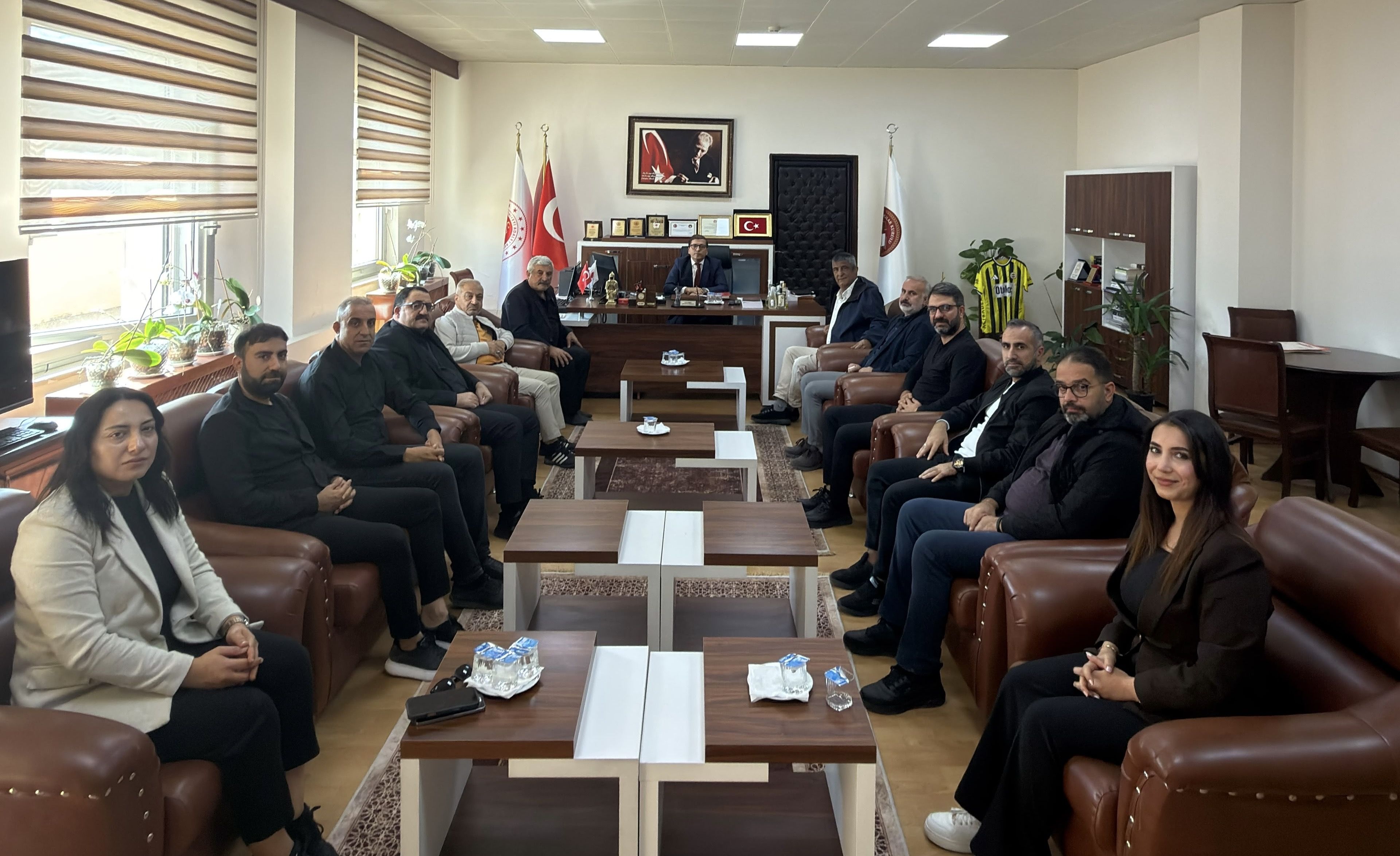 Siirt Gazeteciler Derneğinden Cumhuriyet Başsavcısı Yasin Coşkun’a Ziyaret