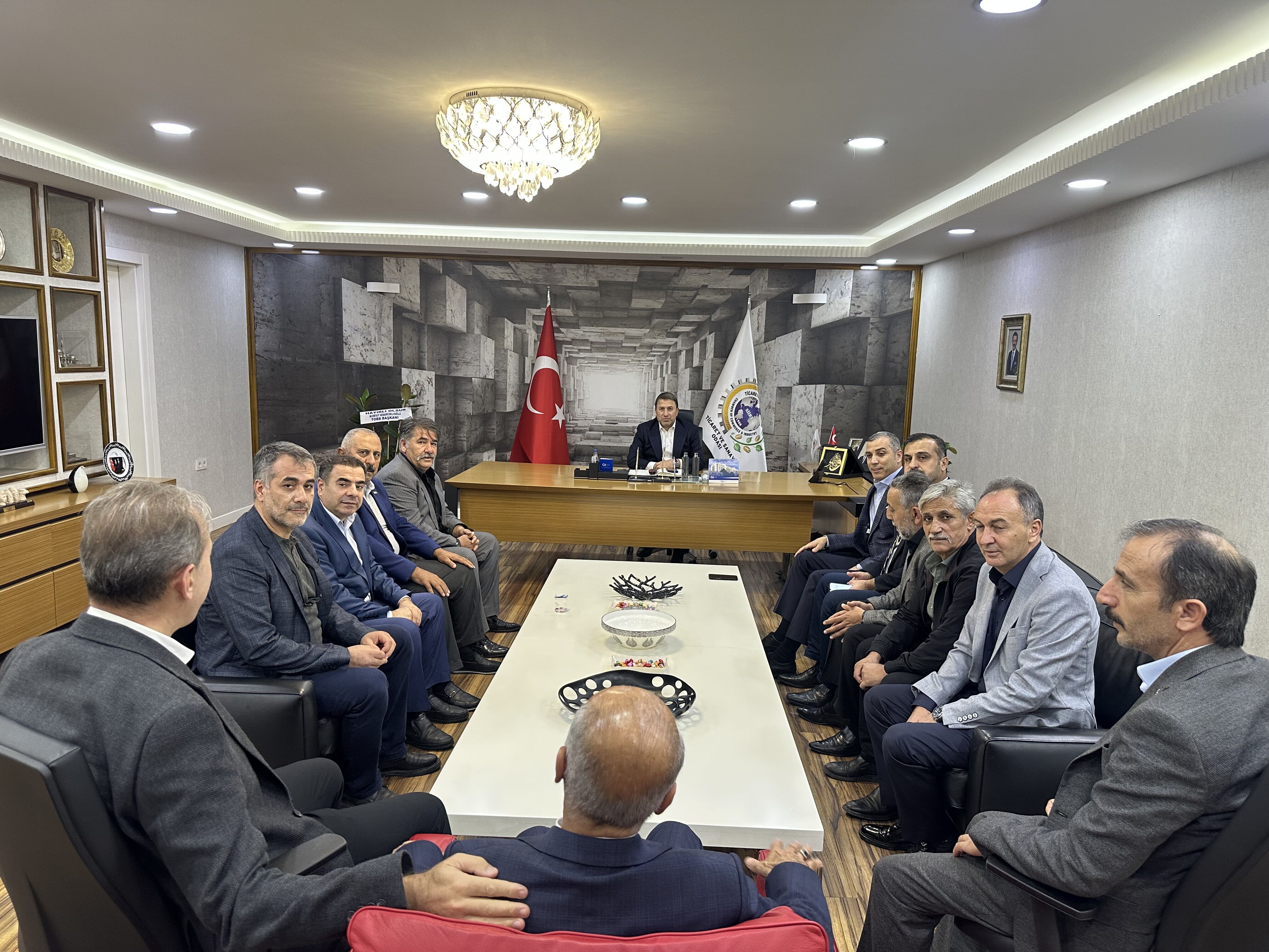 MHP Siirt İl Başkanı Tükenmez’den Güven Kuzu’ya Hayırlı Olsun Ziyareti